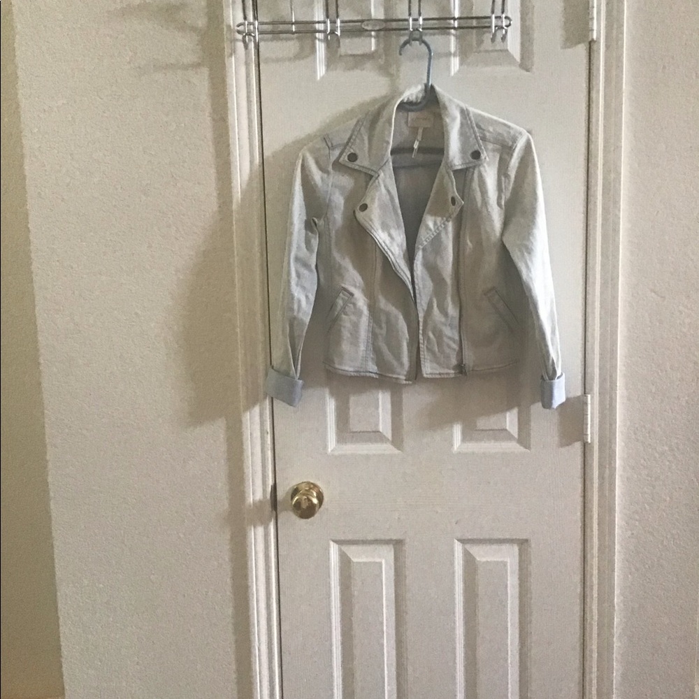 Frenchi Moto Jean Jacket Size XS